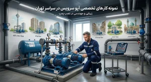 نمونه کار های پمپ در تهران