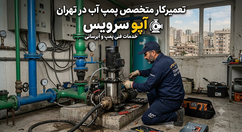 تعمیرکار پمپ آب در تهران